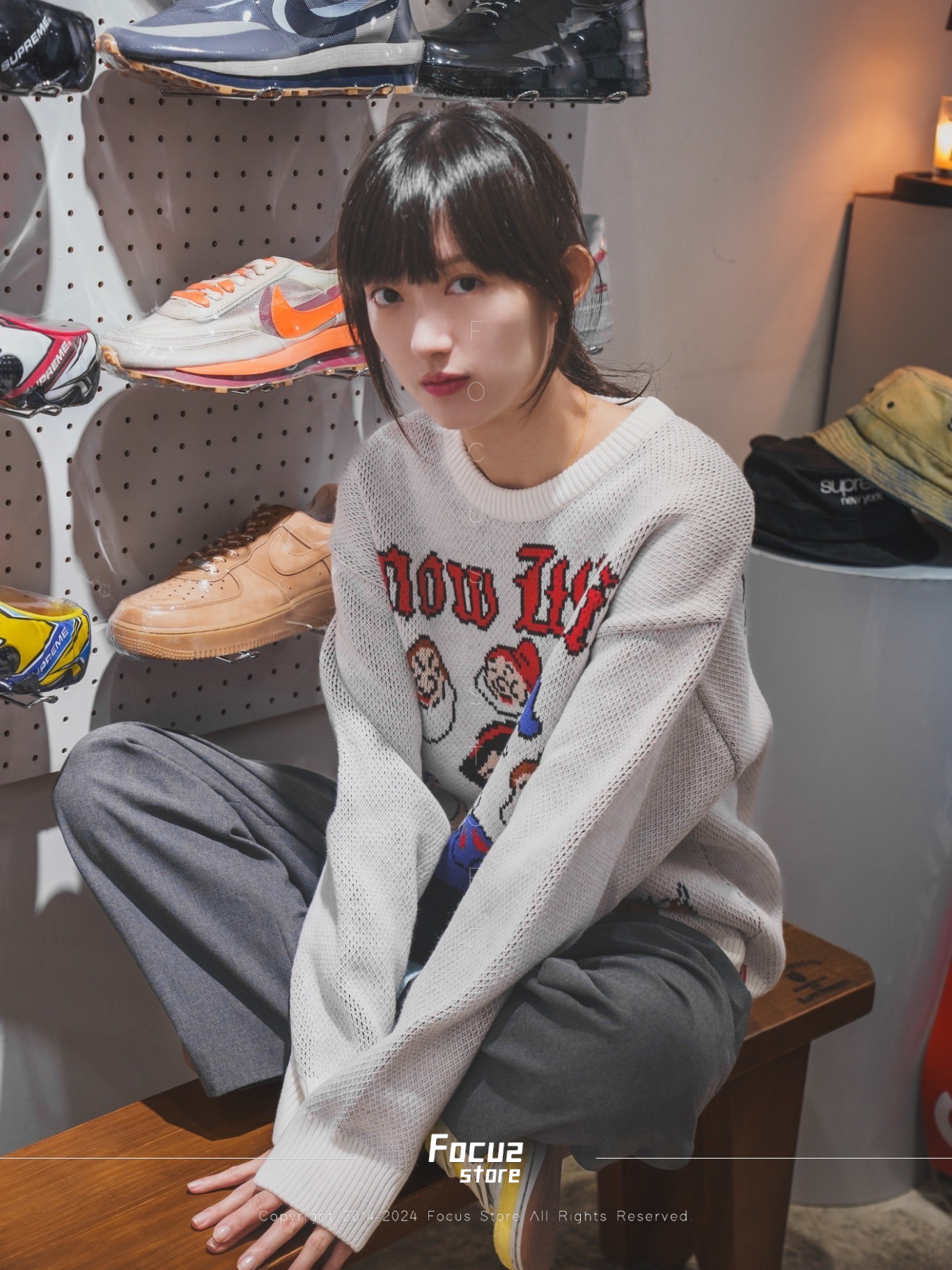 【Focus Store】預購 Supreme FW24 Week8 Snow White Sweater 白雪公主 毛衣