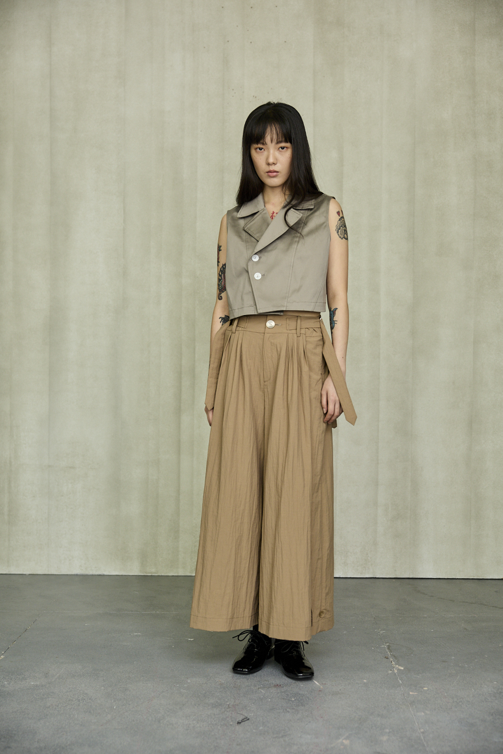 可調節腰頭裙褲