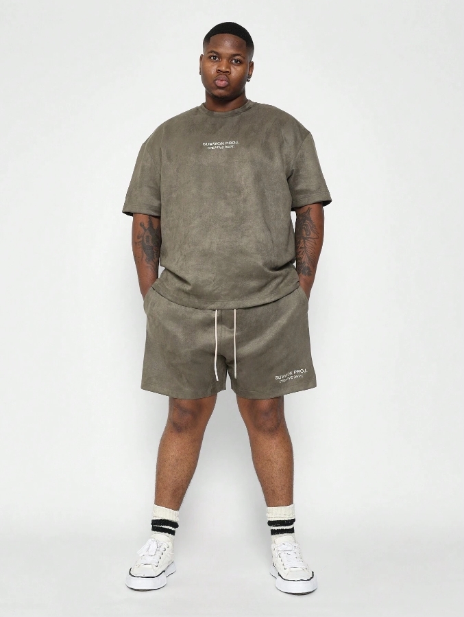 KADMAX大尺碼-春夏短袖套裝〈CSTS2474〉