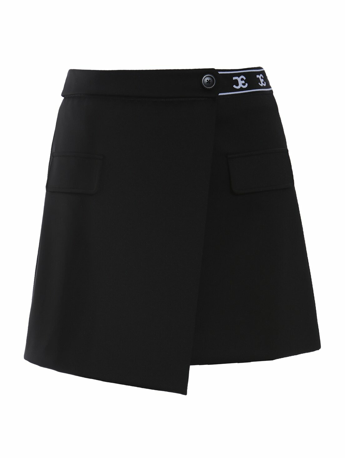 BD15109C1 JE腰帶不規則短裙