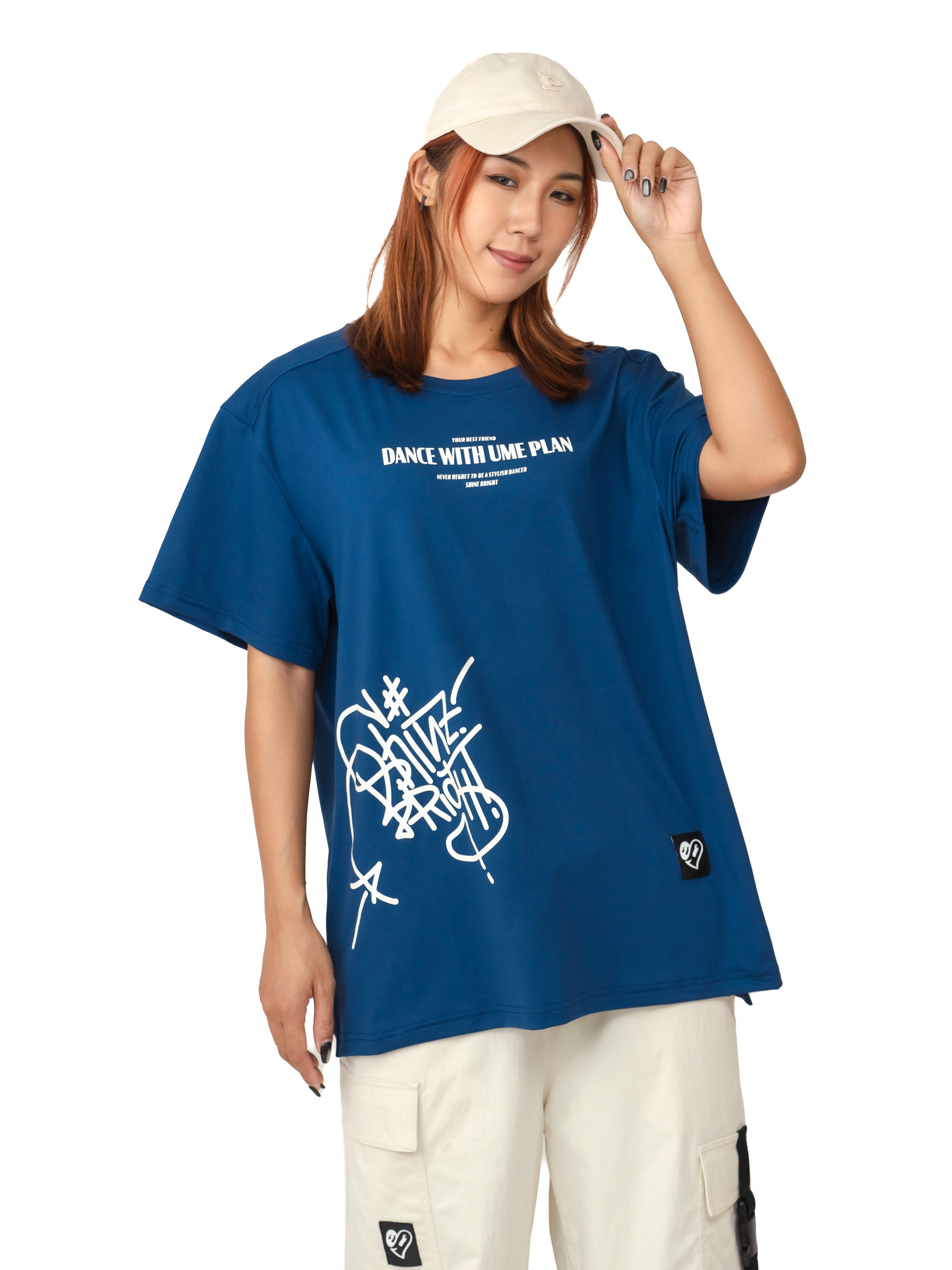 印花潮T 深藍 S0027NV M/L