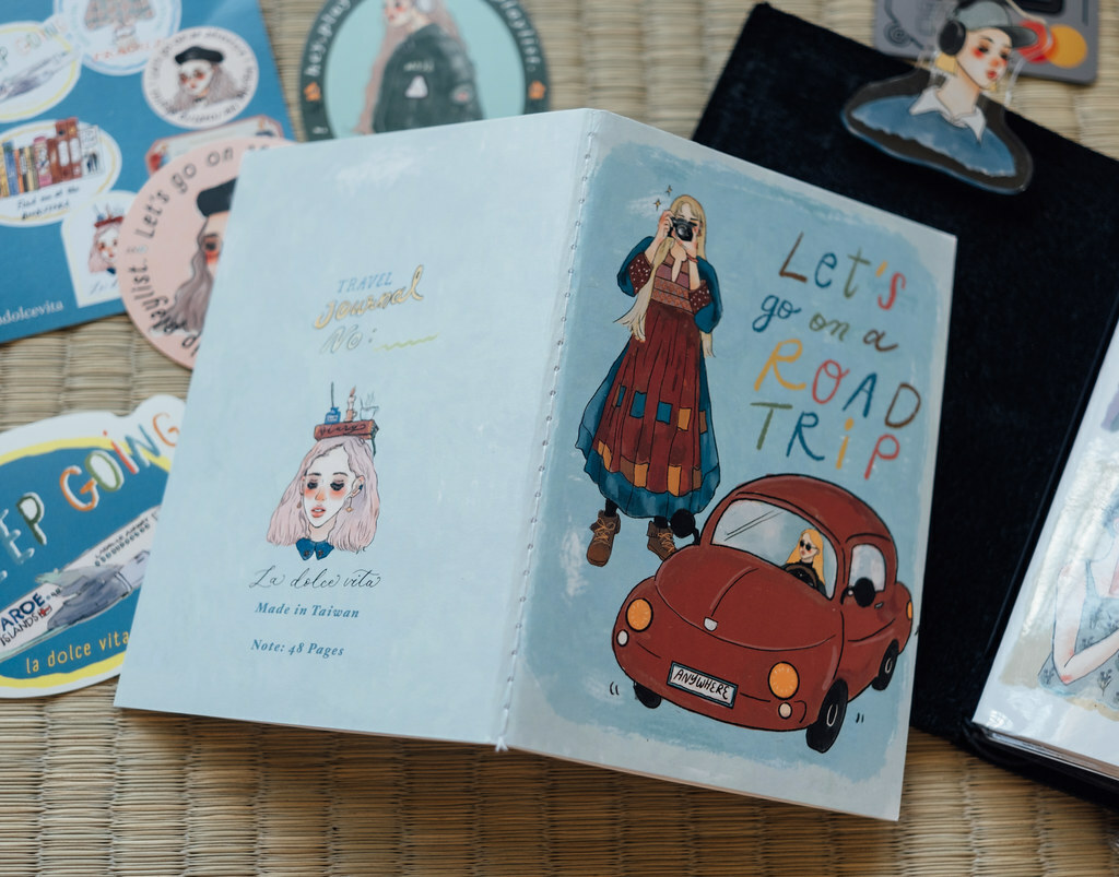 公路旅行 筆記本 護照尺寸｜甜蜜生活 LA DOLCE VITA 台灣