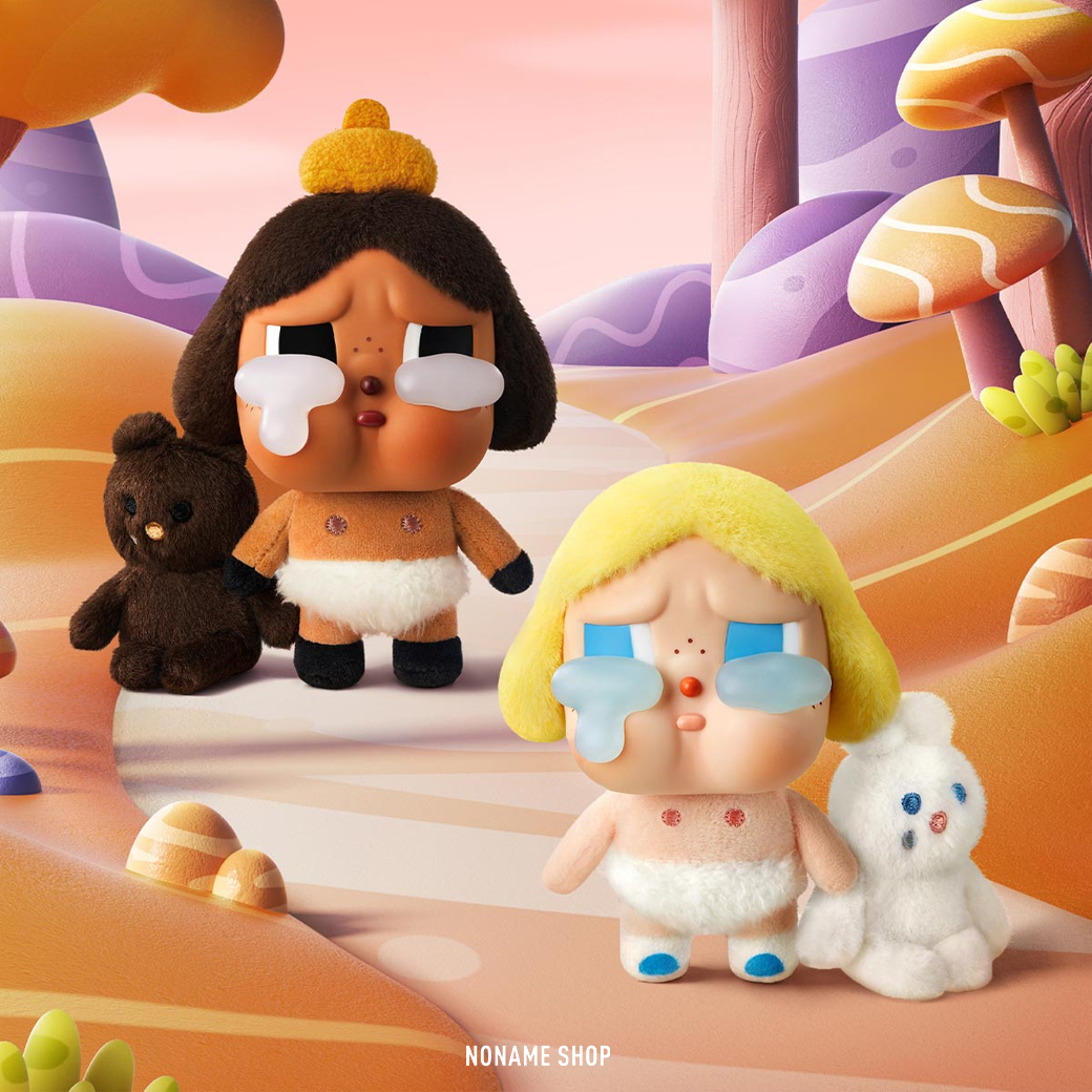 POP MART 泡泡瑪特 CRYBABY 哭娃 眼淚工廠 搪膠臉 毛絨 掛件 盲盒