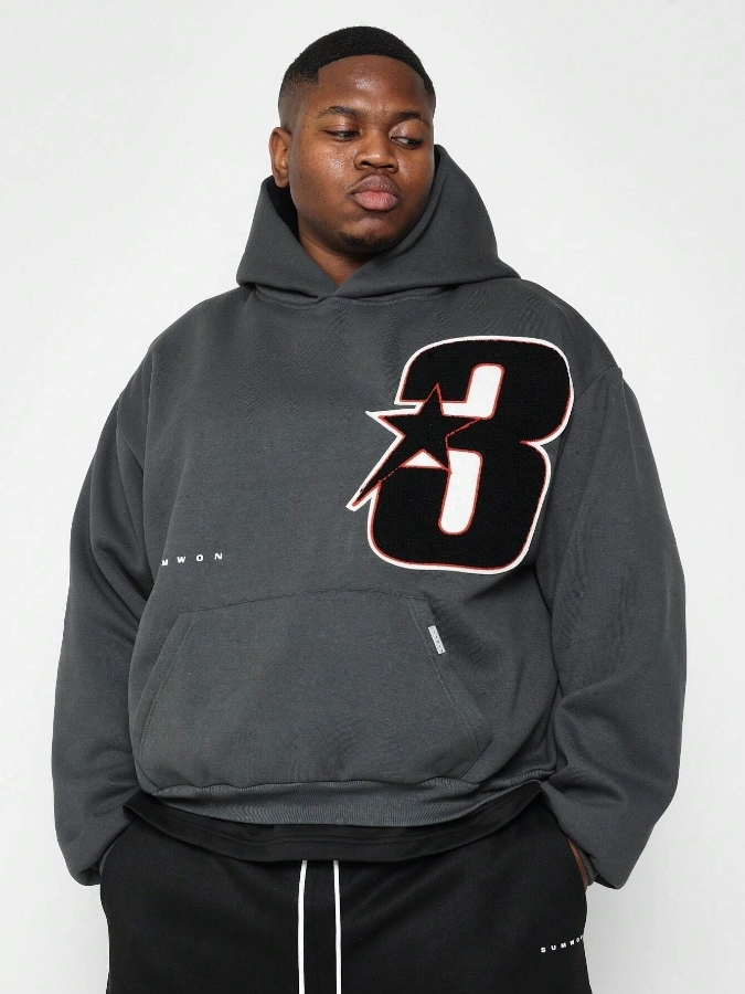 KADMAX大尺碼-秋冬長袖帽TEE〈CATW2467〉