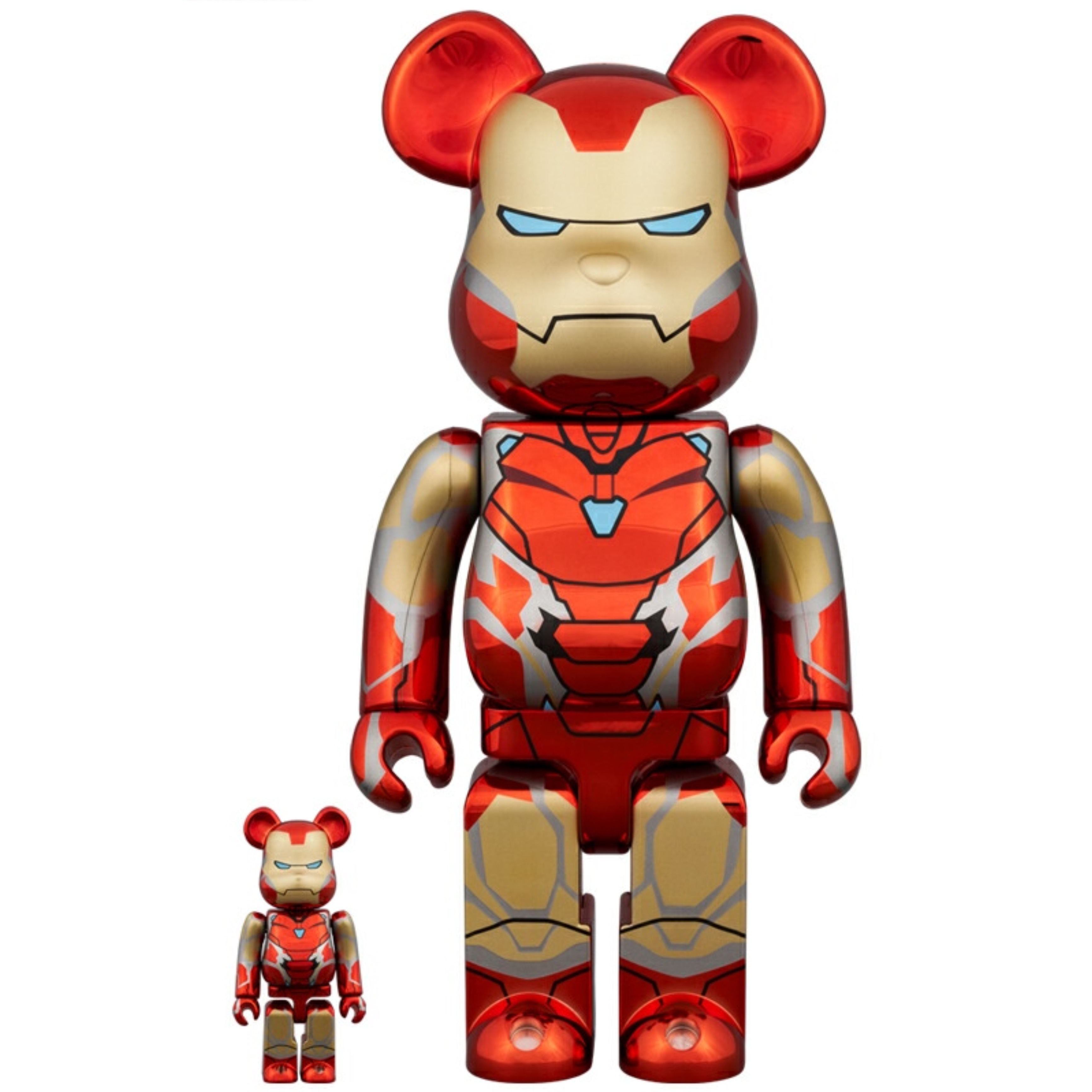 BE@RBRICK IRON MAN MARK 85 馬克85 400% & 100%