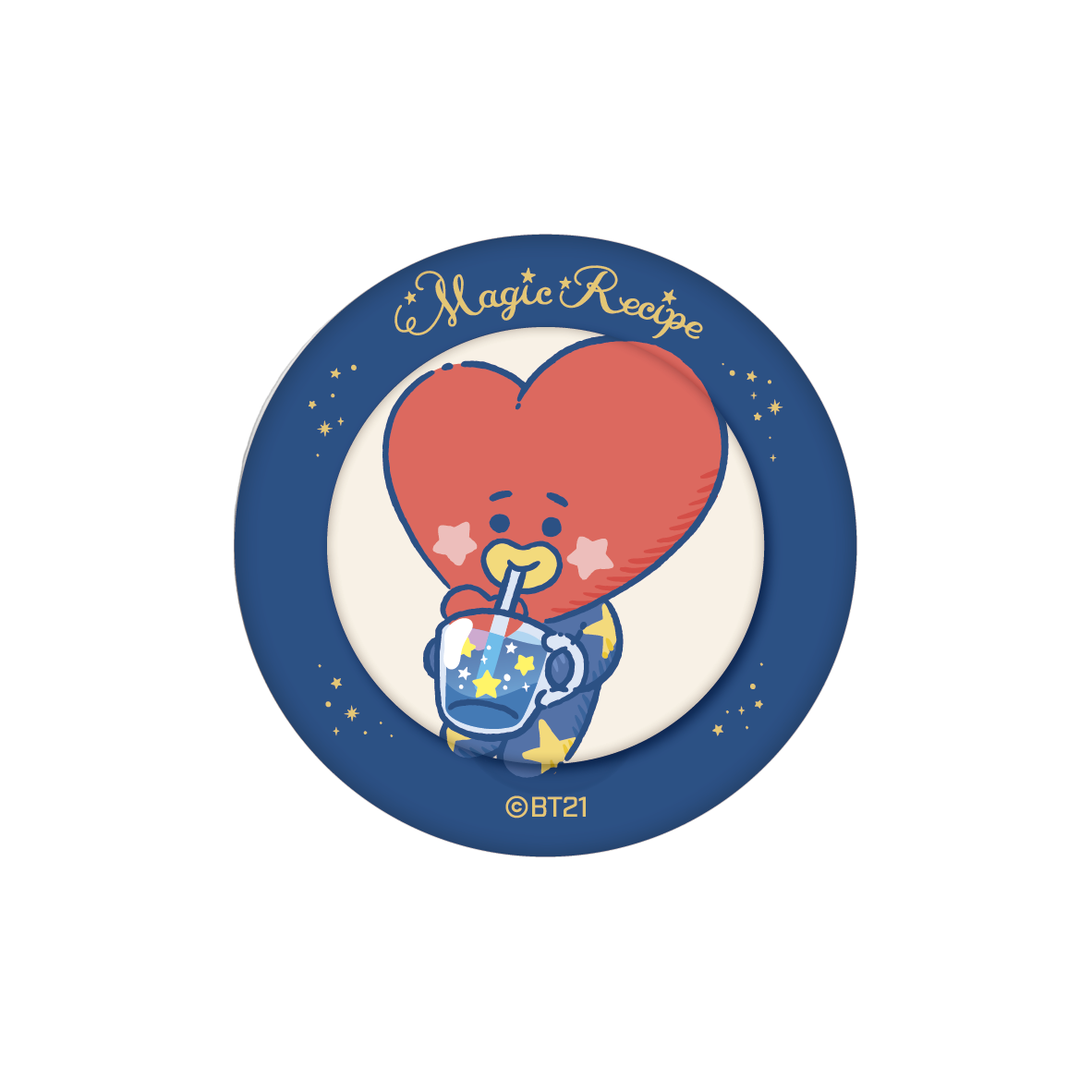 宇宙明星BT21 / M⌃G KIK 磁吸指環支架 - Magic TATA