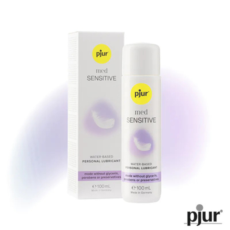 pjur med SENSITIVE glide 敏弱呵護 水性潤滑液-100ml