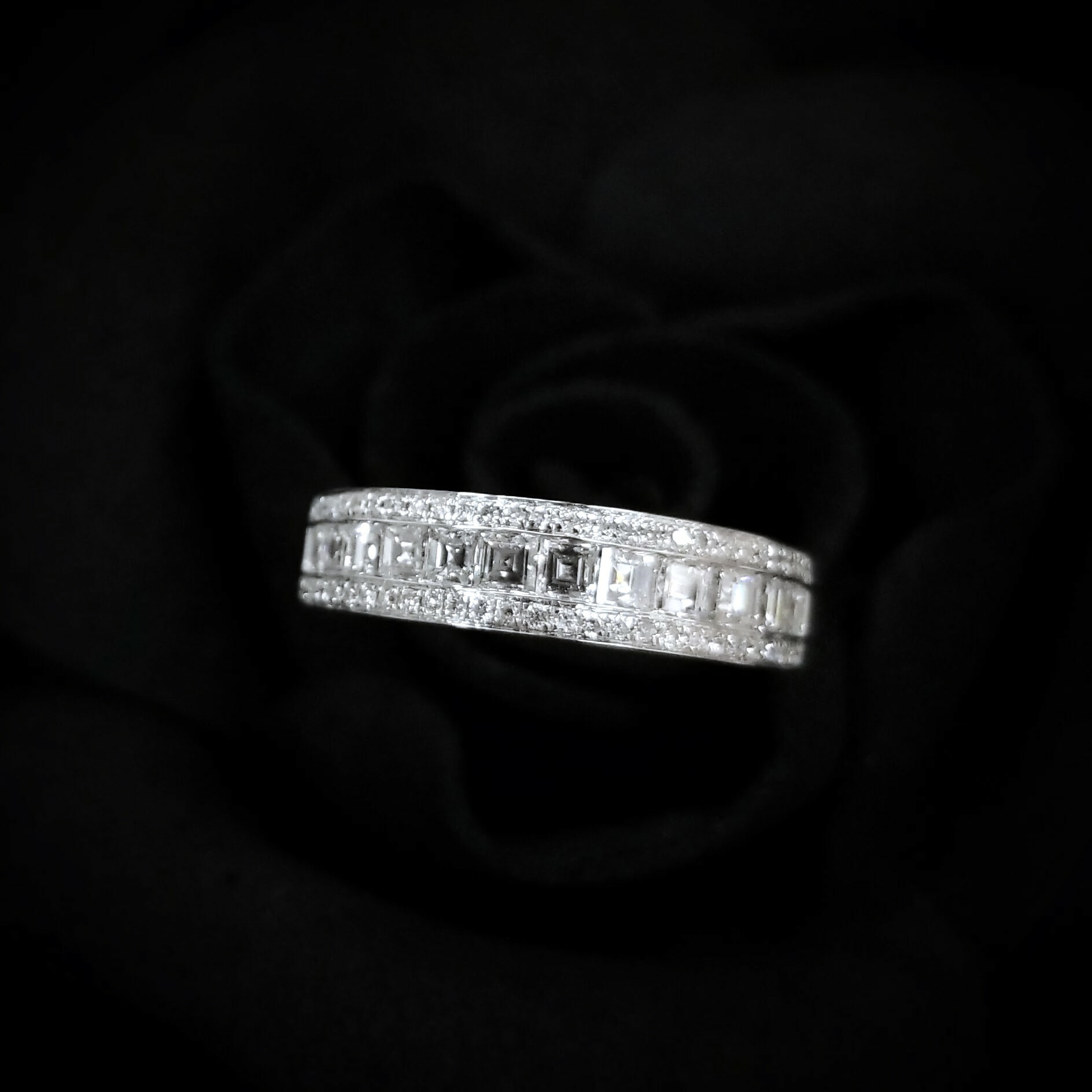18K White Gold 0.86ct Diamond Ring