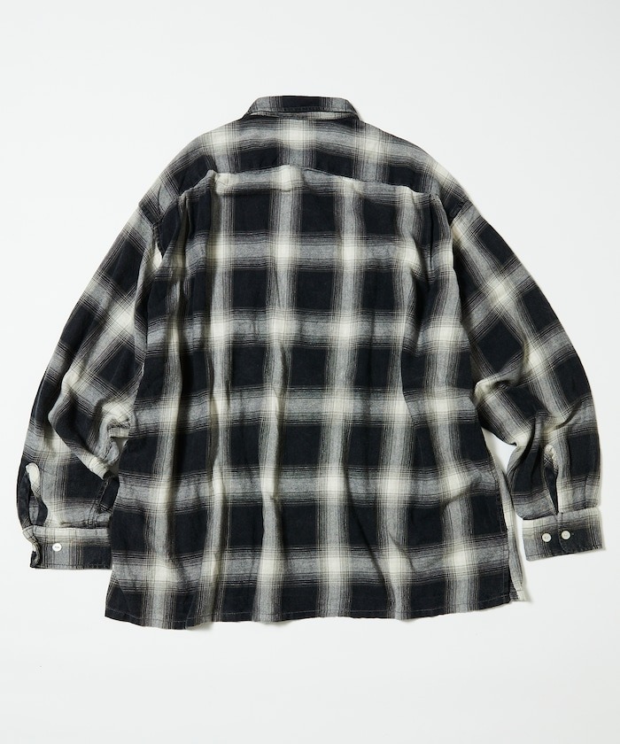 2024AW NAUTICA Washed Ombre Check L/S Shirts 格紋 襯衫 長袖 現貨