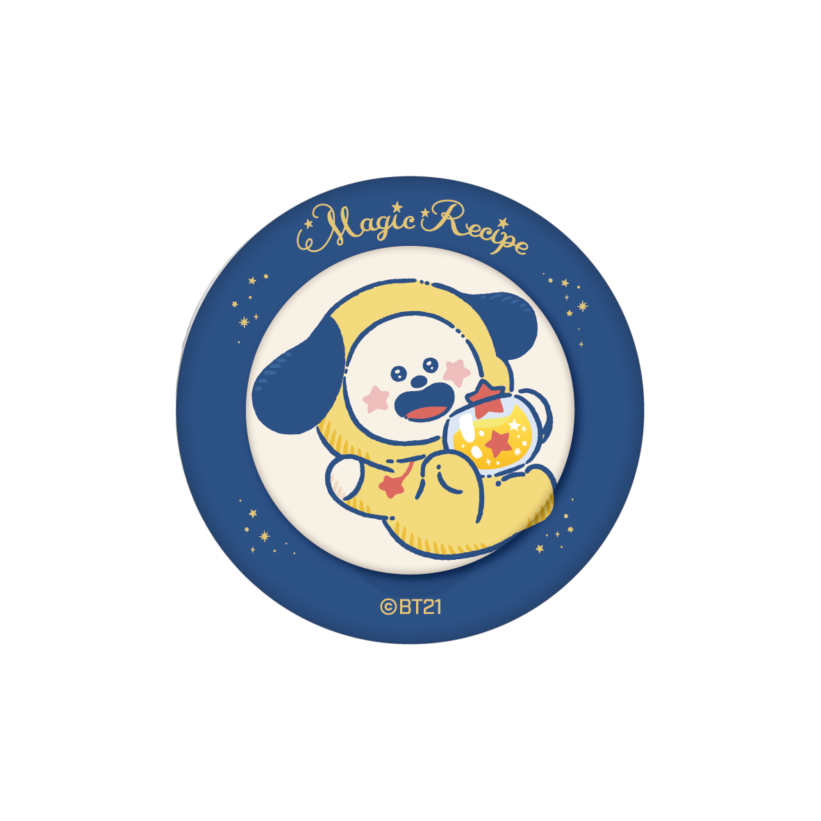 宇宙明星BT21 / M⌃G KIK 磁吸指環支架 - Magic CHIMMY