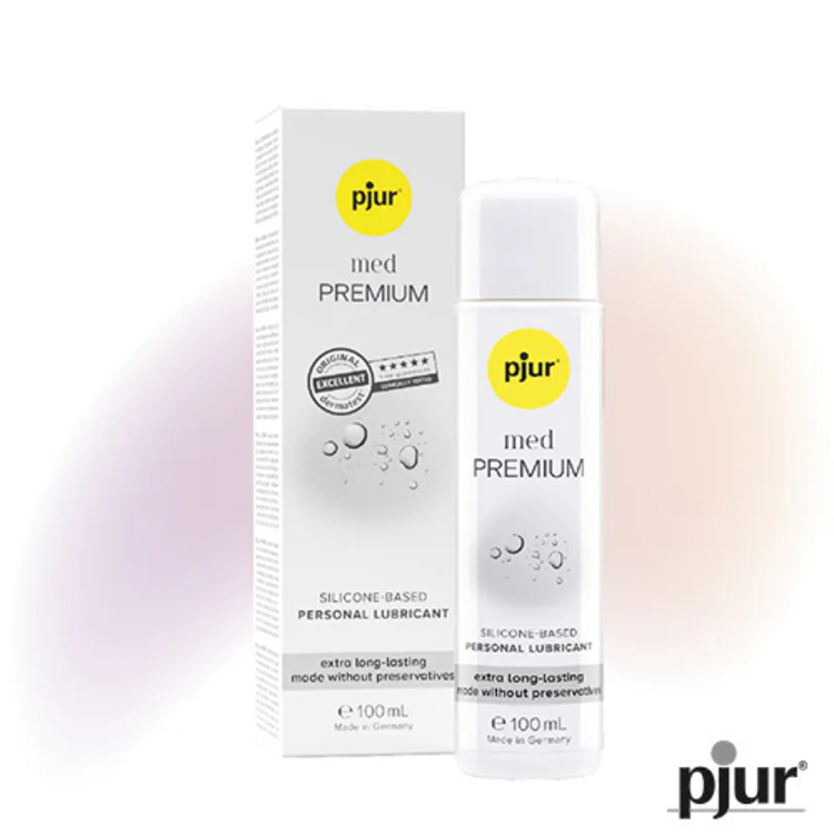 pjur med PREMIUM glide 專業抗敏 超長效矽性潤滑液-100ml