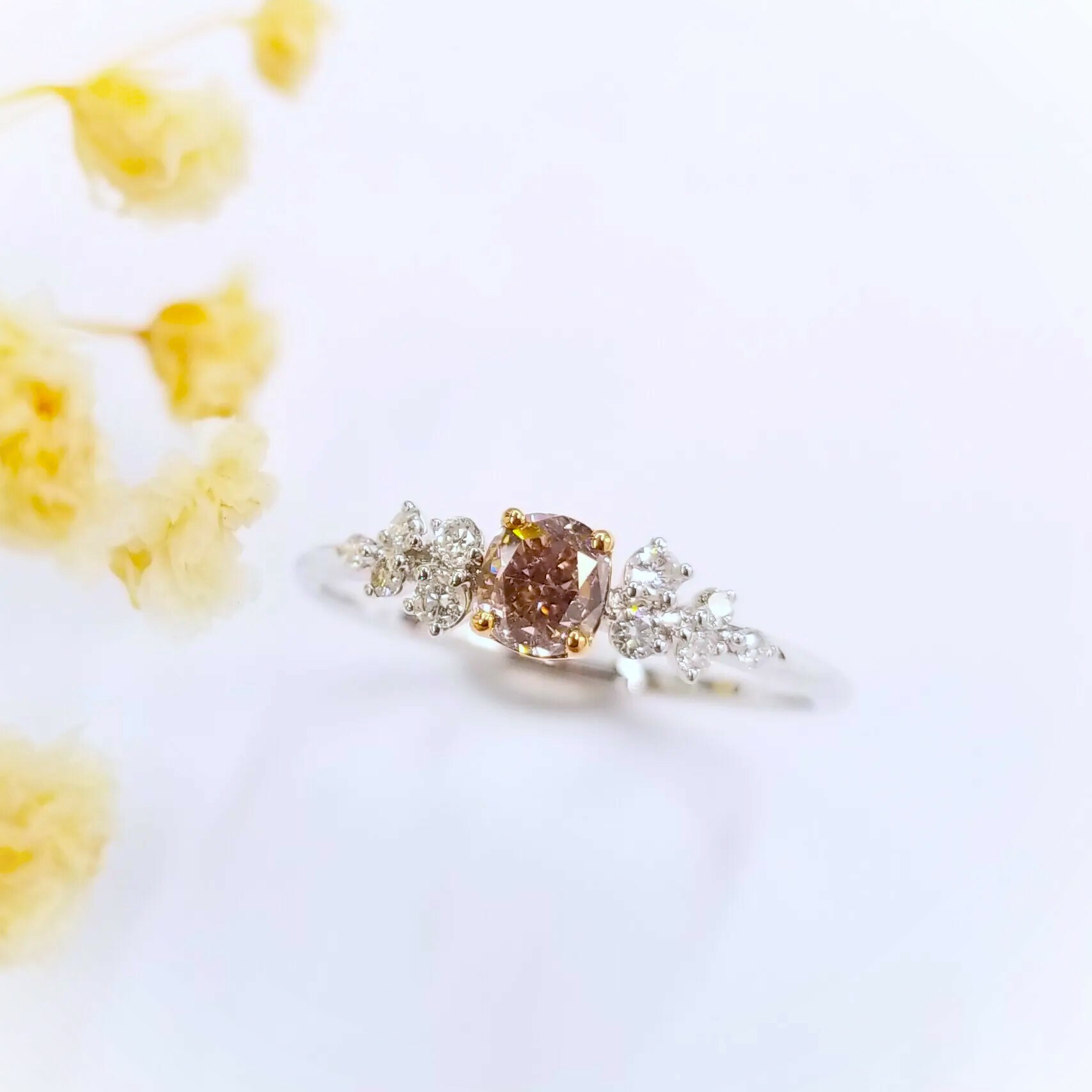 18K Gold 0.45ct Diamond Ring