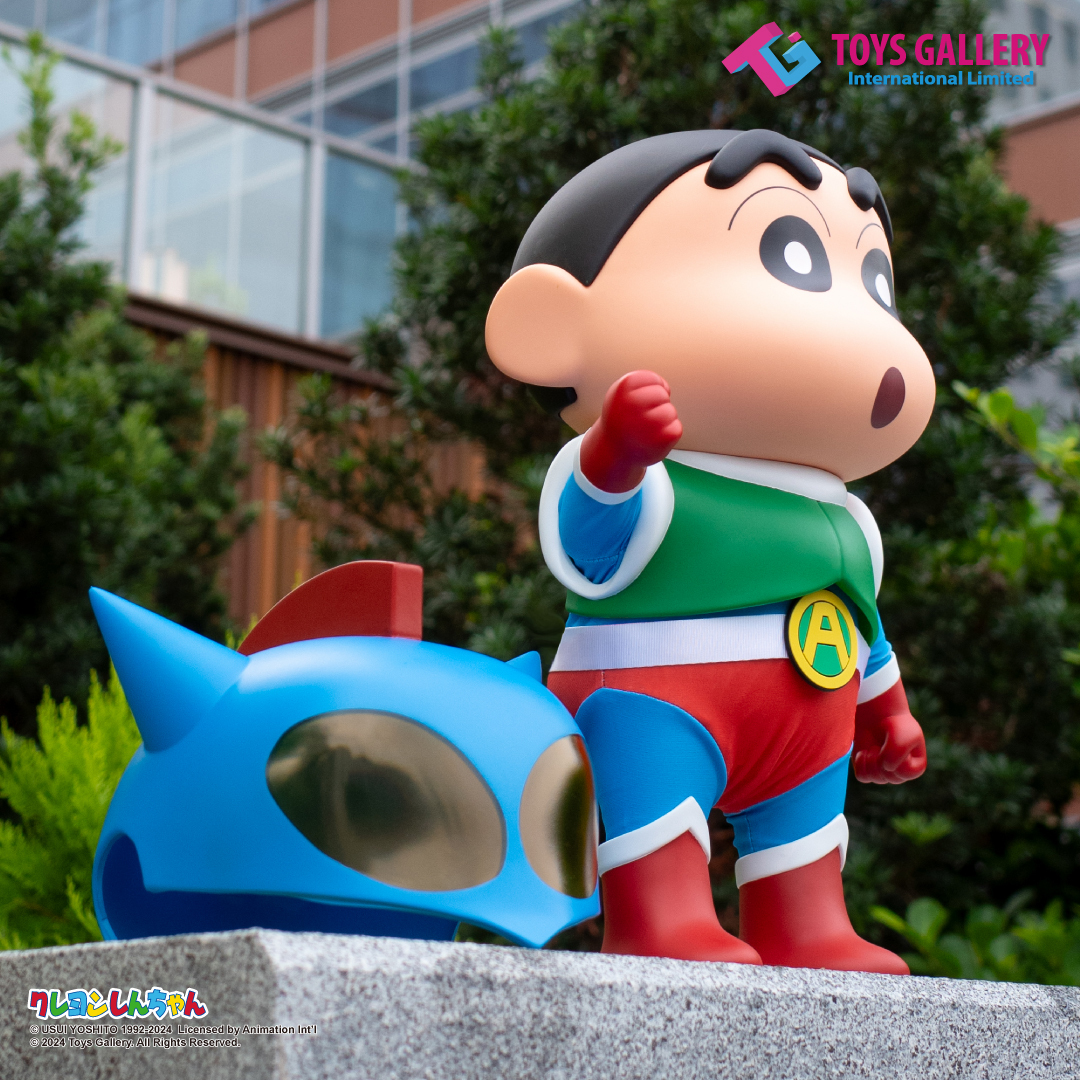 Toys Gallery | 蠟筆小新搪膠公仔動感超人ver.