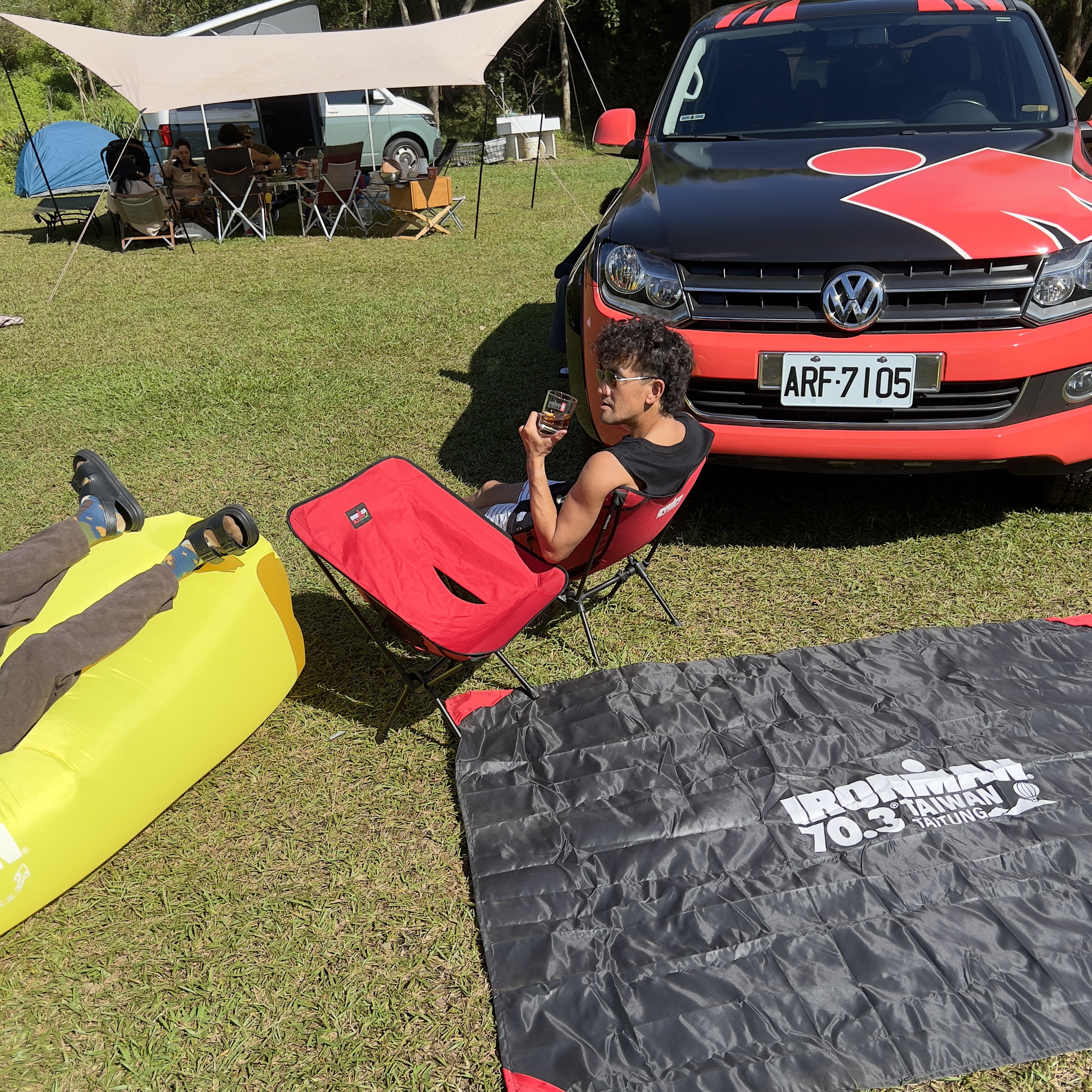 IM 70.3 TAITUNG 摺疊露營椅