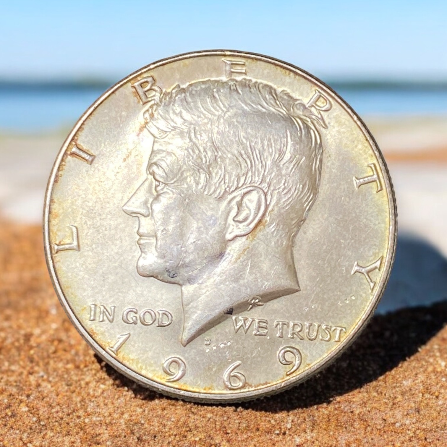 1969 United States Kennedy Half Dollar (40% Silver)