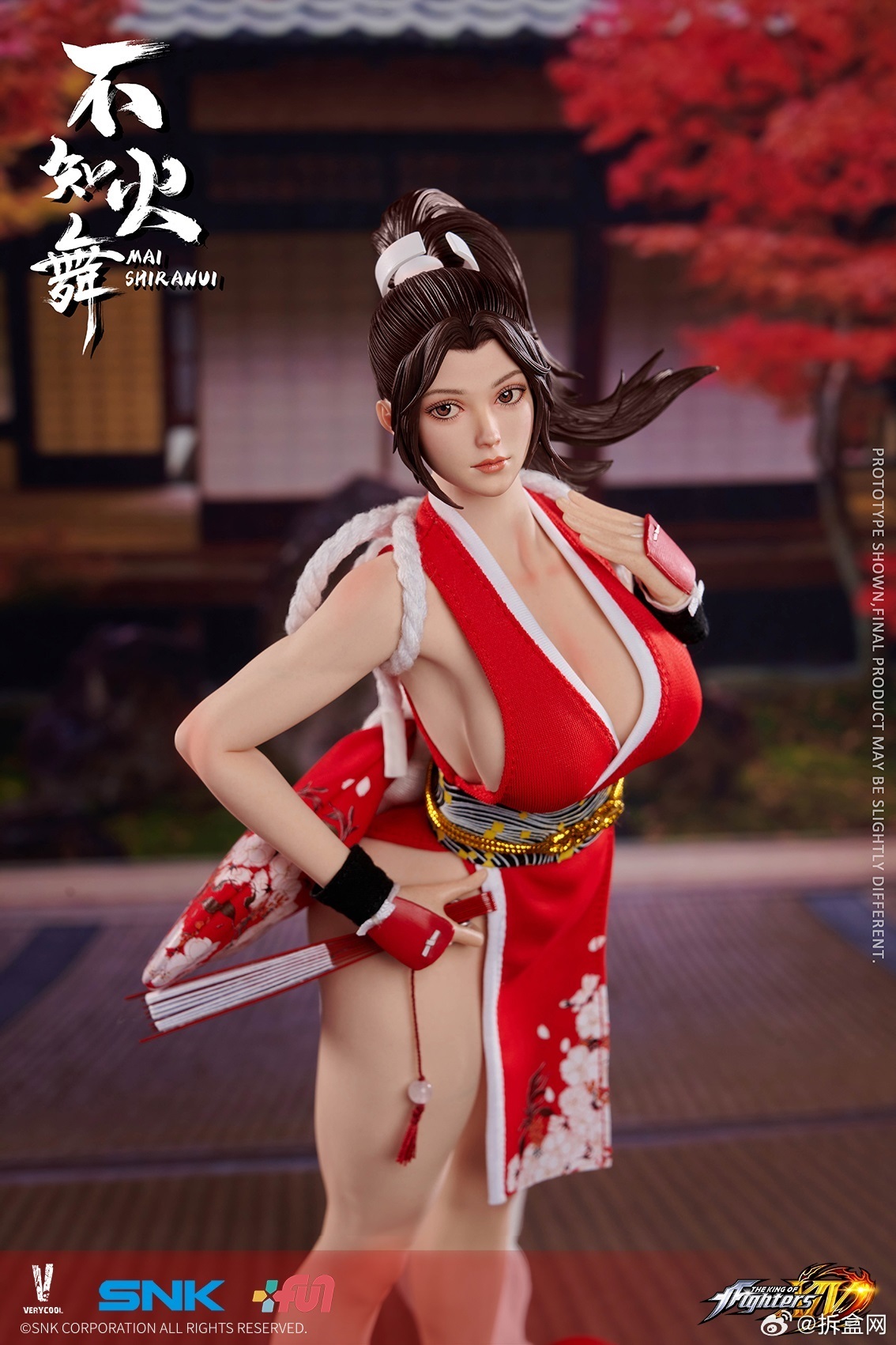 VERYCOOL 1/6 SNK正版授權 拳皇XIV 不知火舞 可動人偶 VCF-2068