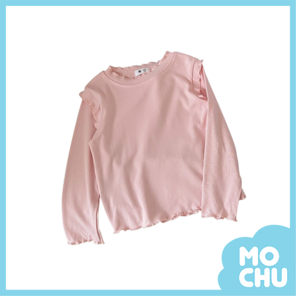 木耳邊舒棉上衣(七色)