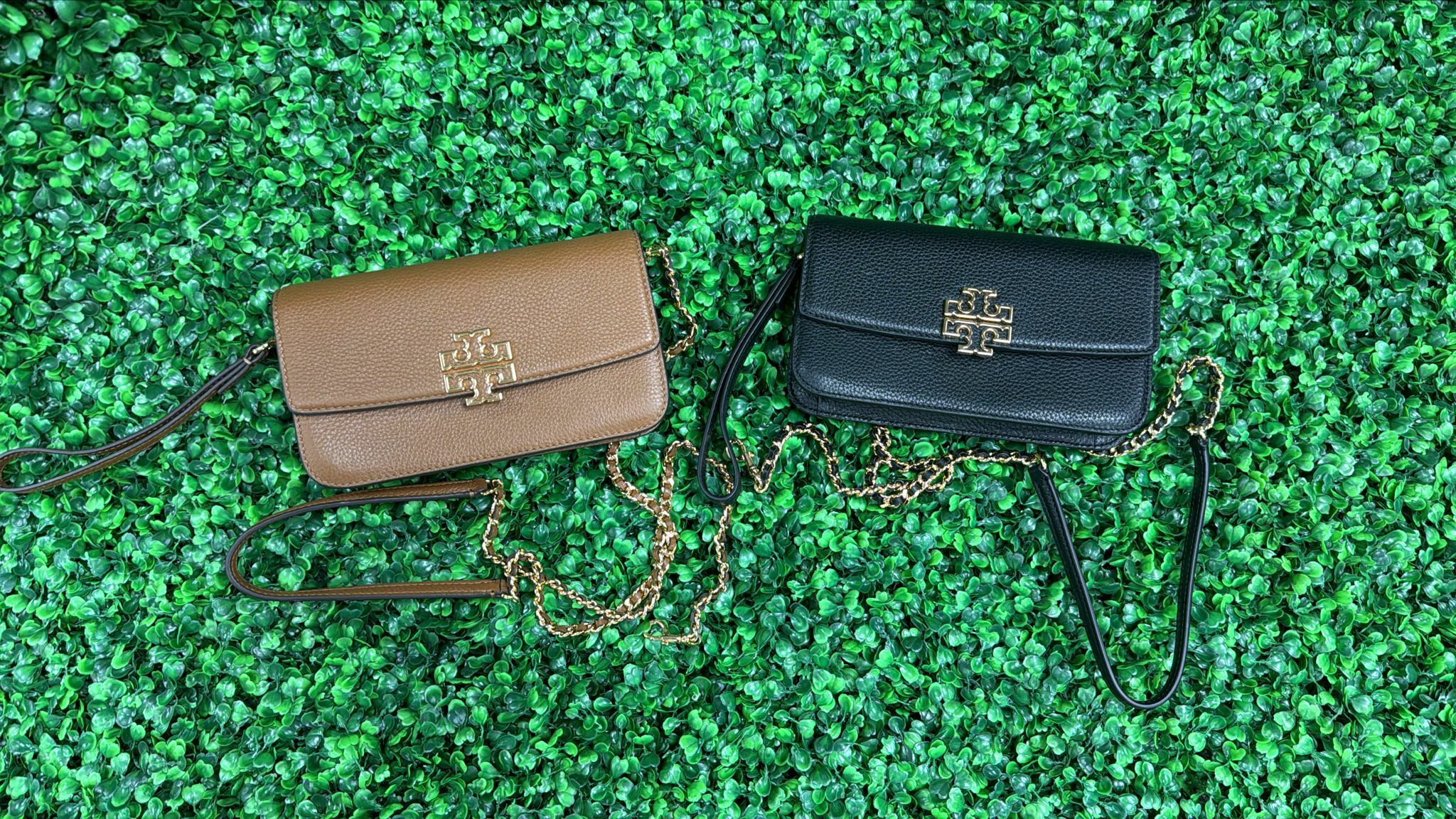 【現貨】Tory Burch L111412 腕帶長銀包配斜咩帶