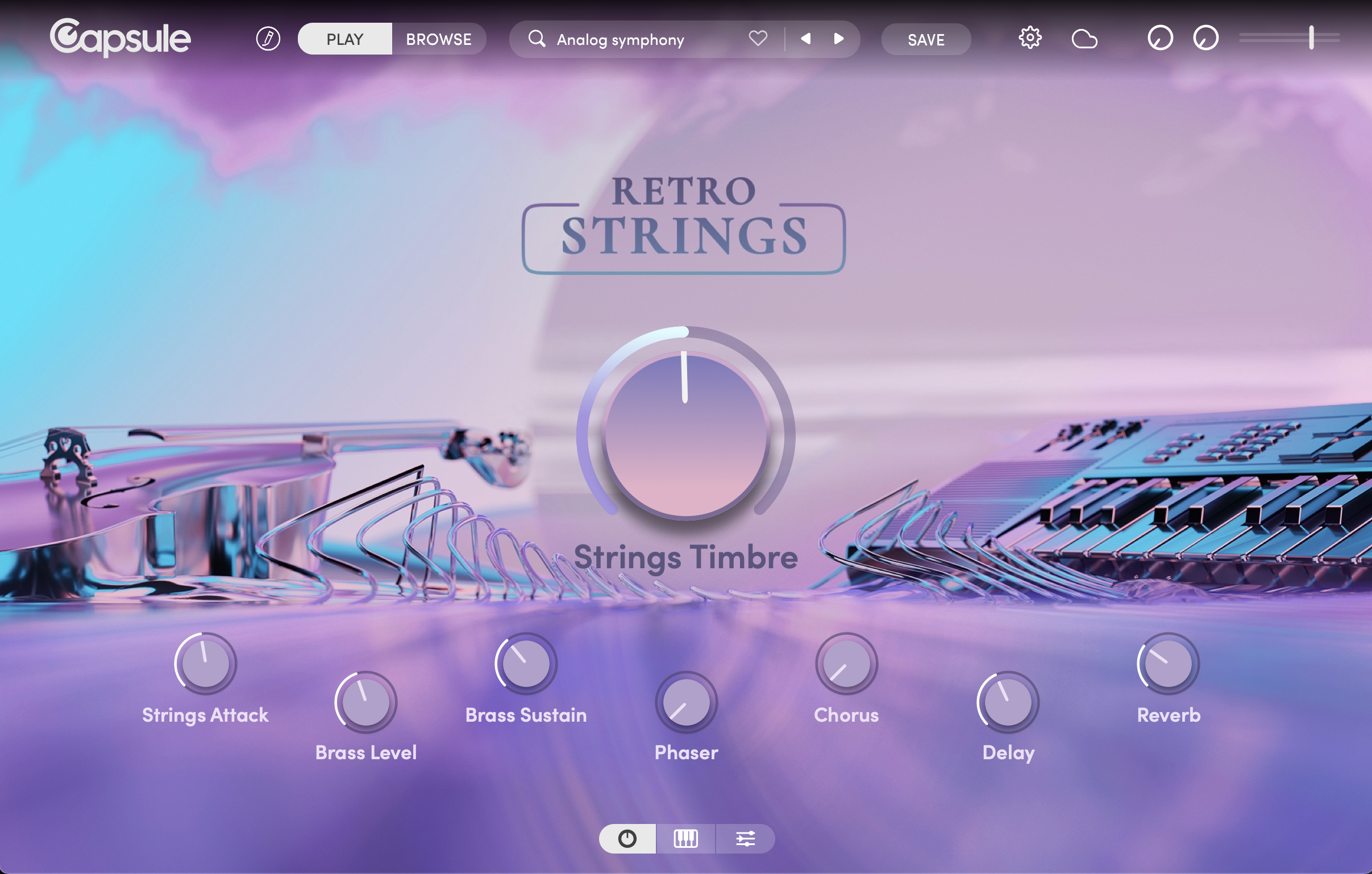 Capsule Retro Strings 復古弦樂音色 Plugin (序號下載版)