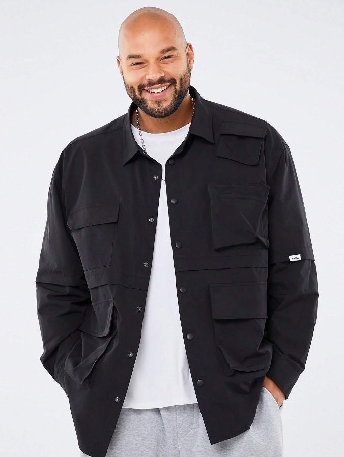 KADMAX大尺碼-秋冬長袖外套〈CATW2470〉