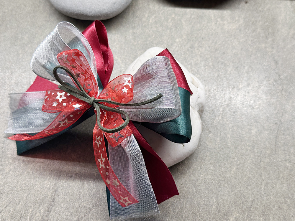 聖誕經典紅綠色系_澎湃多層結/可直接包裝禮物