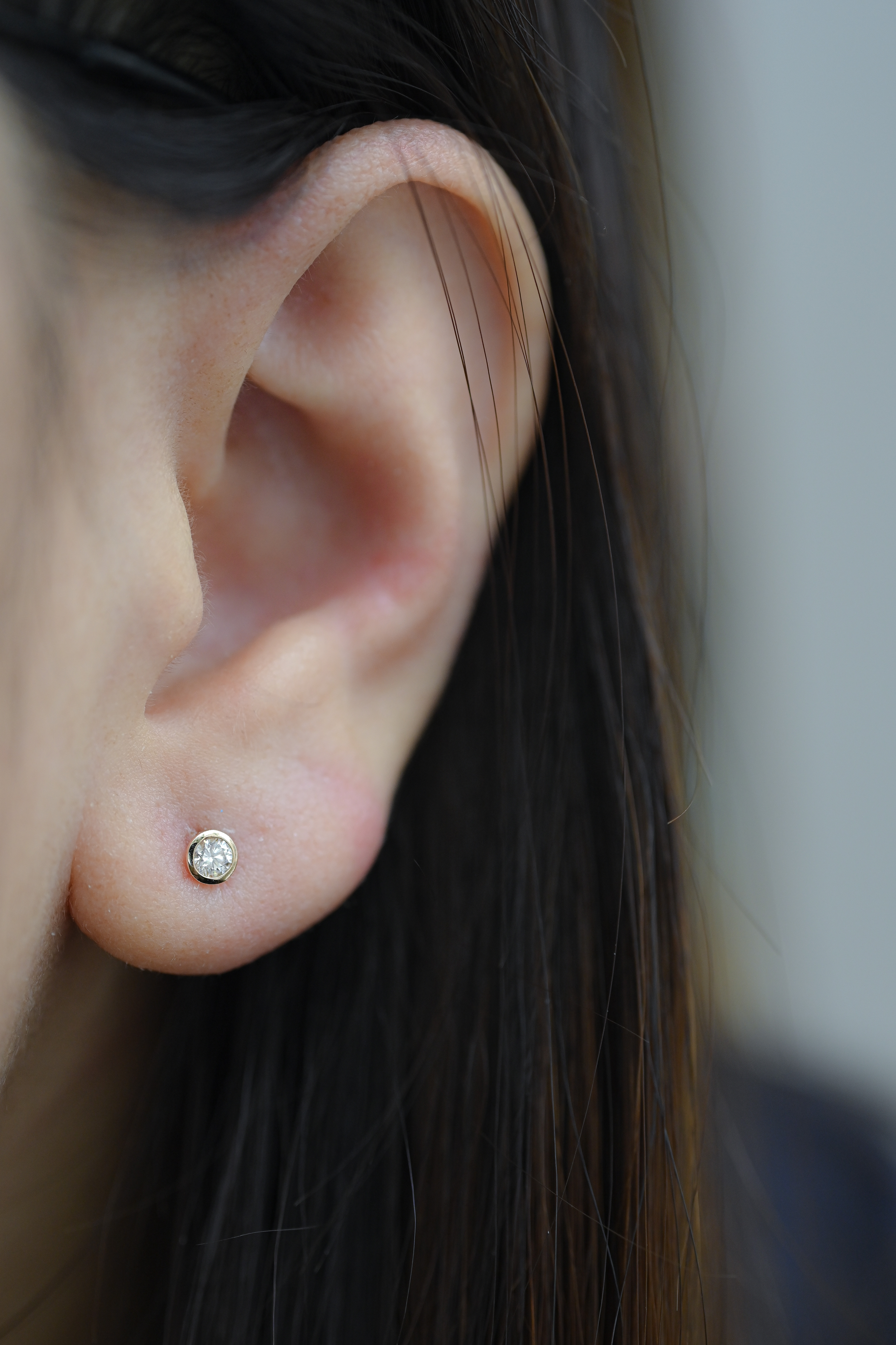 18K Little Bubble Earring