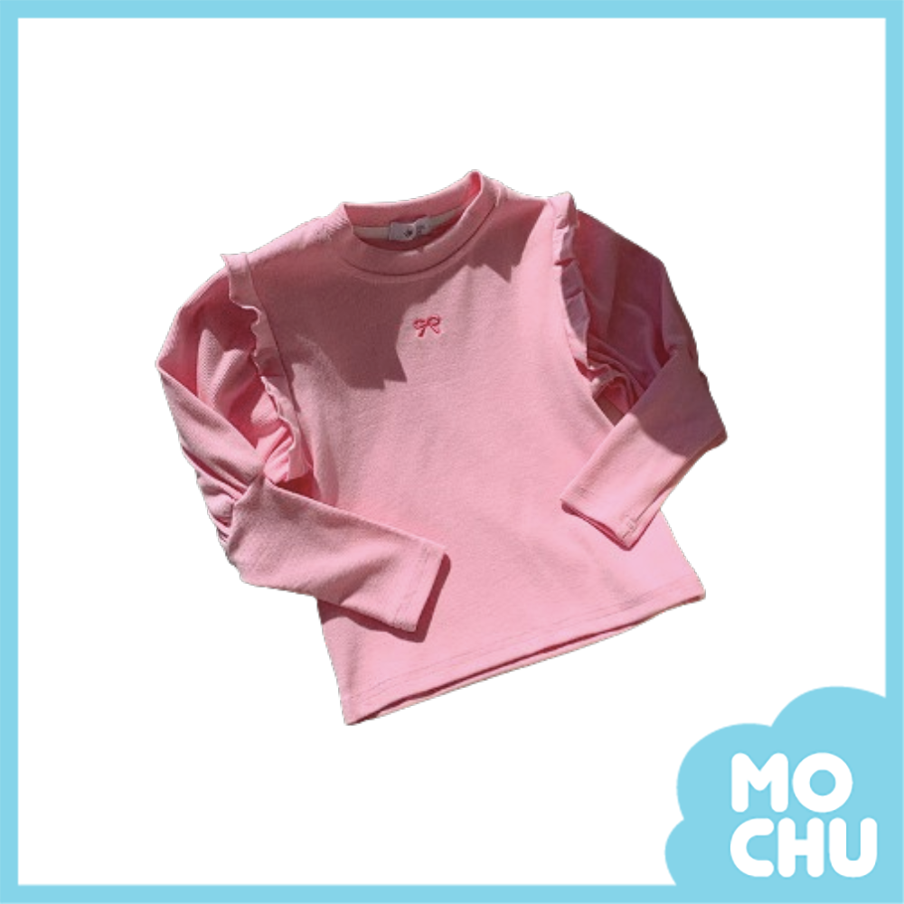 蝴蝶結公主澎袖上衣(六色)