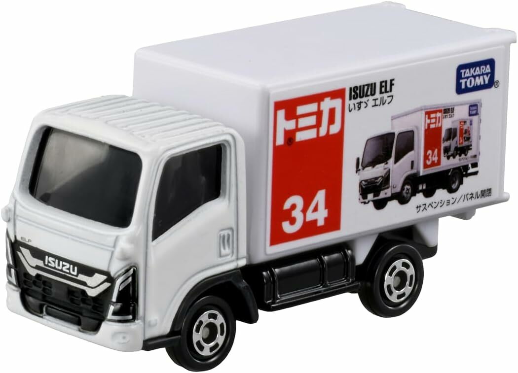 《 TAKARA TOMY 》TOMICA No.034 ISUZU ELF