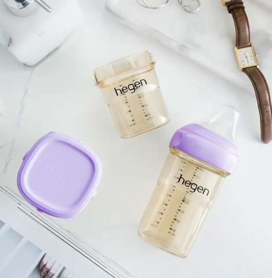 hegen PCTO™ 金色奇蹟PPSU多功能方圓型寬口奶瓶 150ml (雙瓶組)