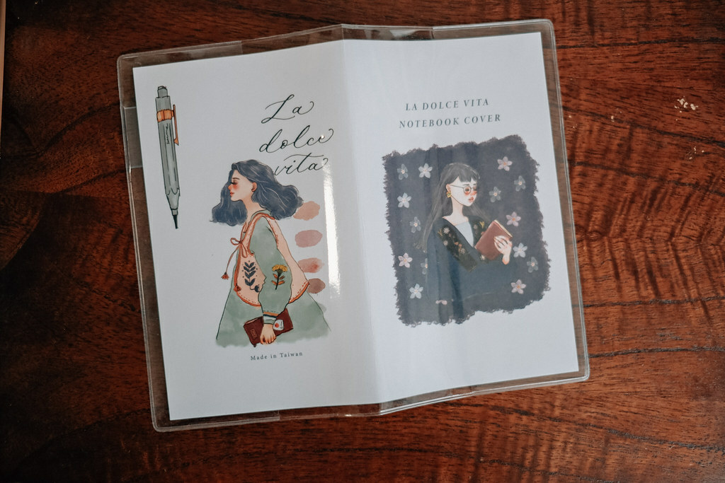 甜蜜生活筆記本 專用書套 PVC書套 透明書套｜甜蜜生活 LA DOLCE VITA 台灣