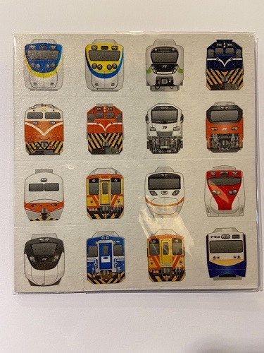 Digitrack 火車臉譜紙膠帶