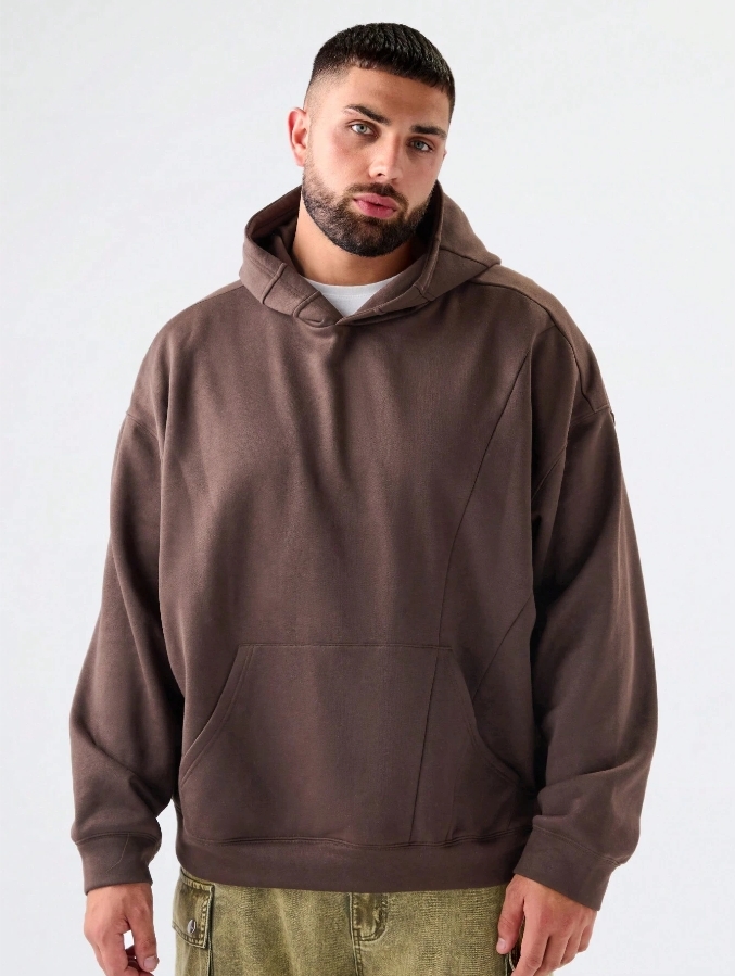 KADMAX大尺碼-秋冬長袖帽TEE〈CATW2475〉