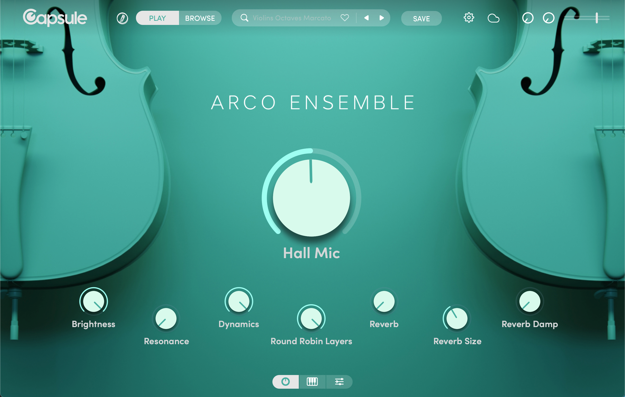 Capsule Arco Ensemble 小型大提琴與小提琴合奏音色 Plugin (序號下載版)