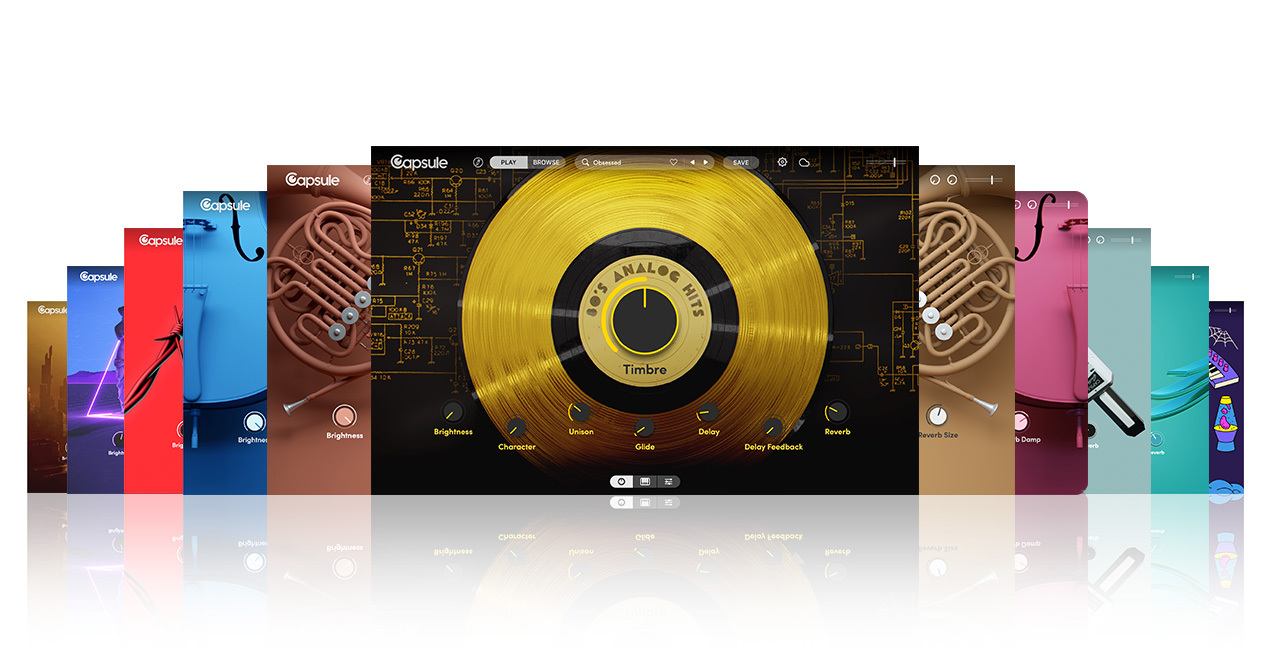Capsule Everything Bundle 音色組合包 Plugin (序號下載版)
