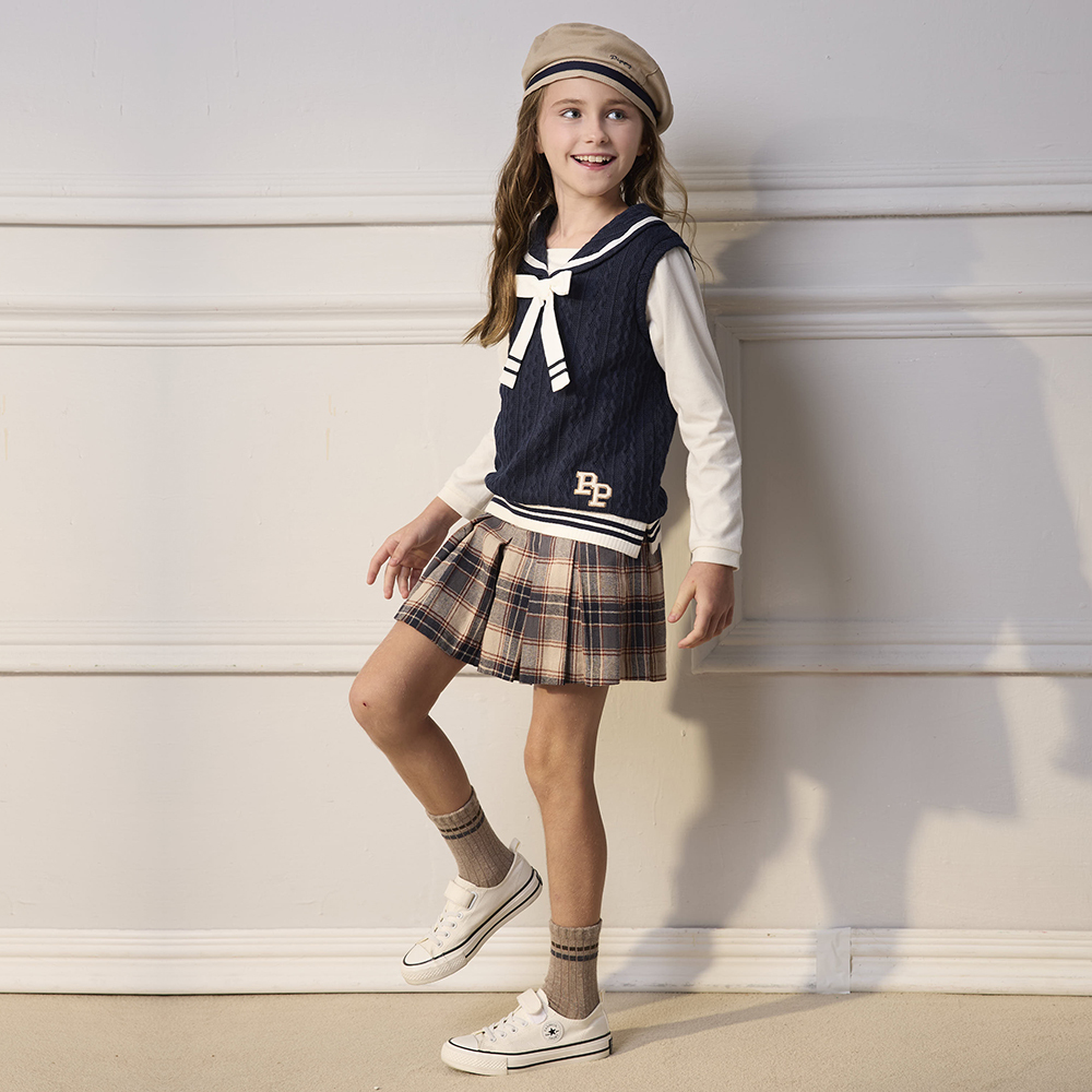 PIPPY 氣質貝雷帽 卡其.丈青