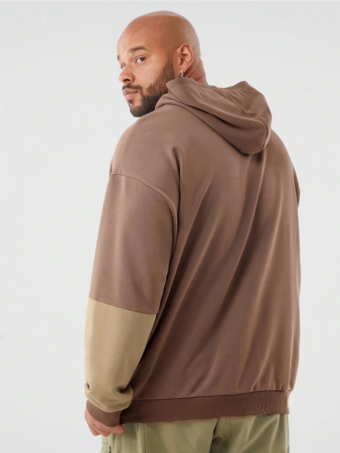 KADMAX大尺碼-秋冬長袖帽TEE〈CATW2478〉