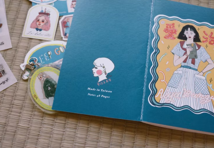 愛治文具房 x 甜蜜生活 愛子女孩 筆記本｜甜蜜生活 LA DOLCE VITA 台灣