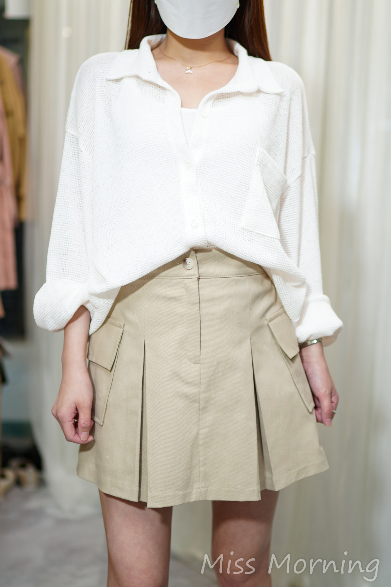 線料有型上衣/外套兩穿(14286)&靚cutting顯瘦外裙內褲索款(33848)