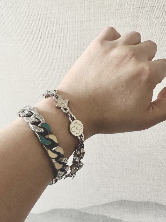 LOUIS VUITTON LV Monogram Craggy 手鏈