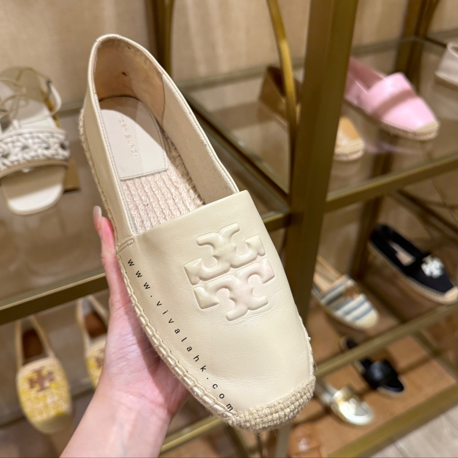 Tory Burch - Everly 皮款草鞋 (143462)