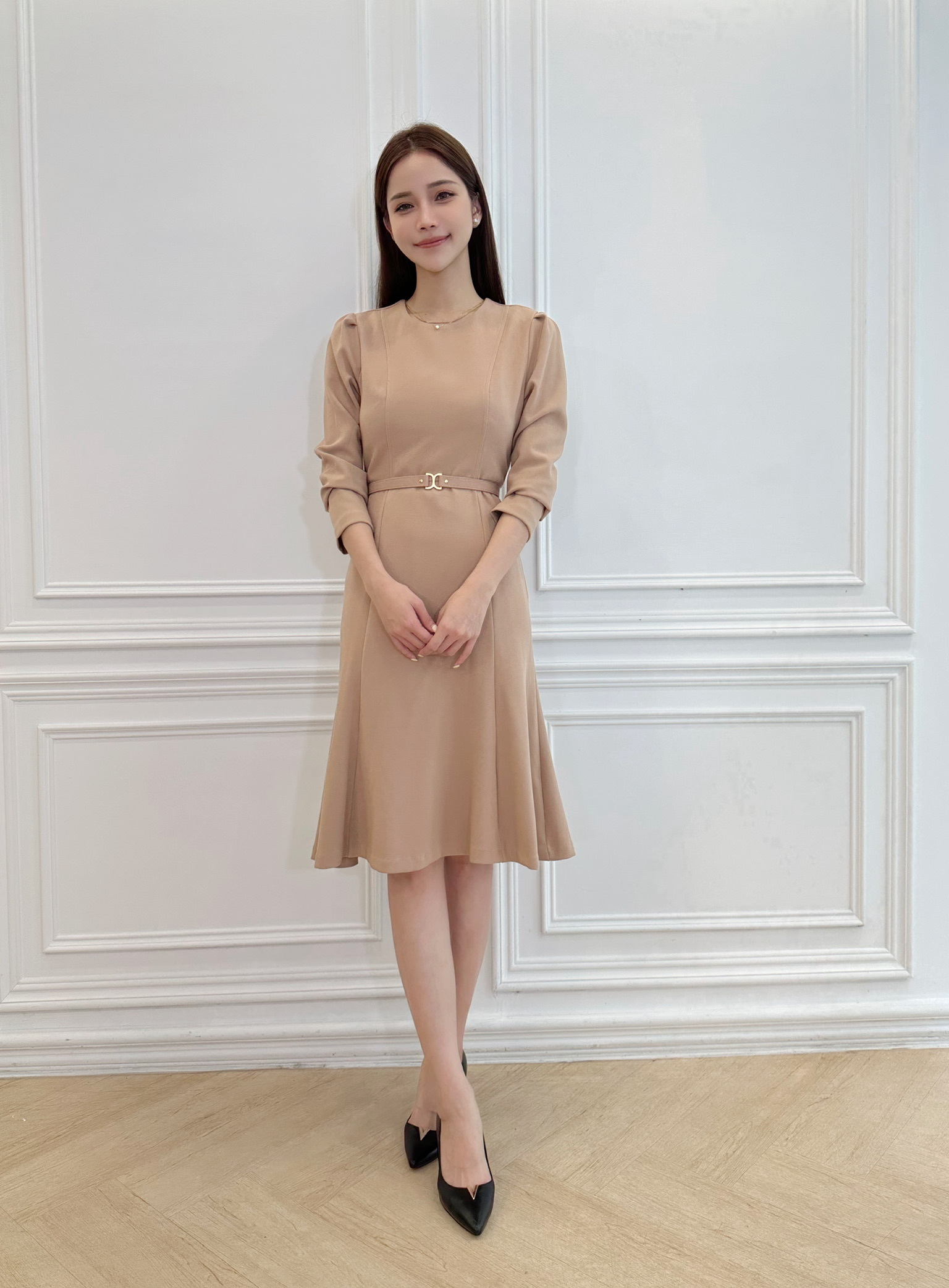 素面金屬腰帶傘洋