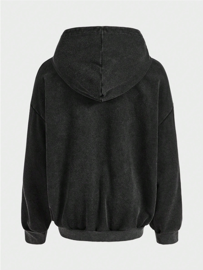 KADMAX大尺碼-秋冬長袖帽外套〈CATW2480〉