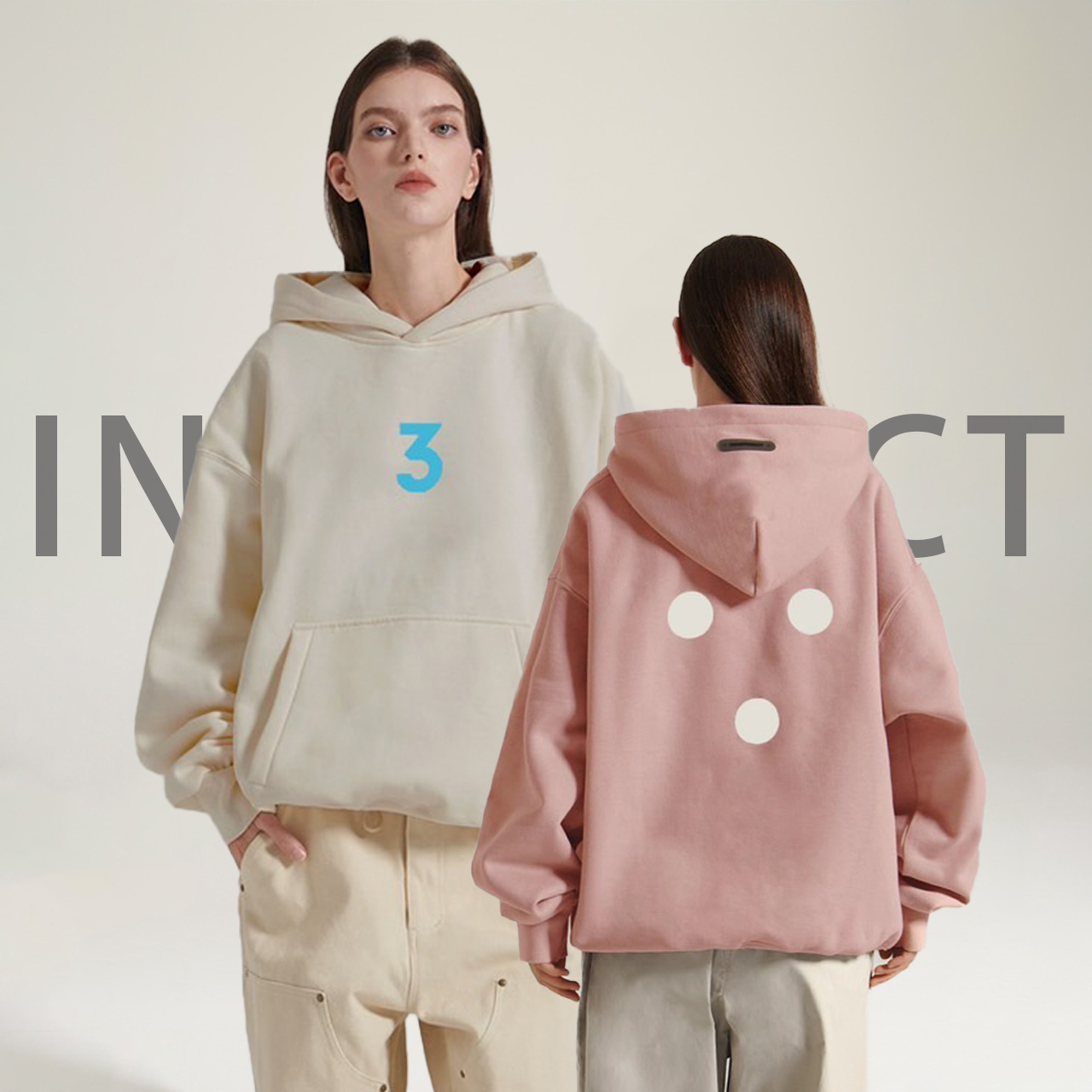 INNERSECT 三生萬物 FOG ESSENTIAL 24FW 延續款 毛巾底 刷毛 連帽上衣 帽T INN24FWTHD409*