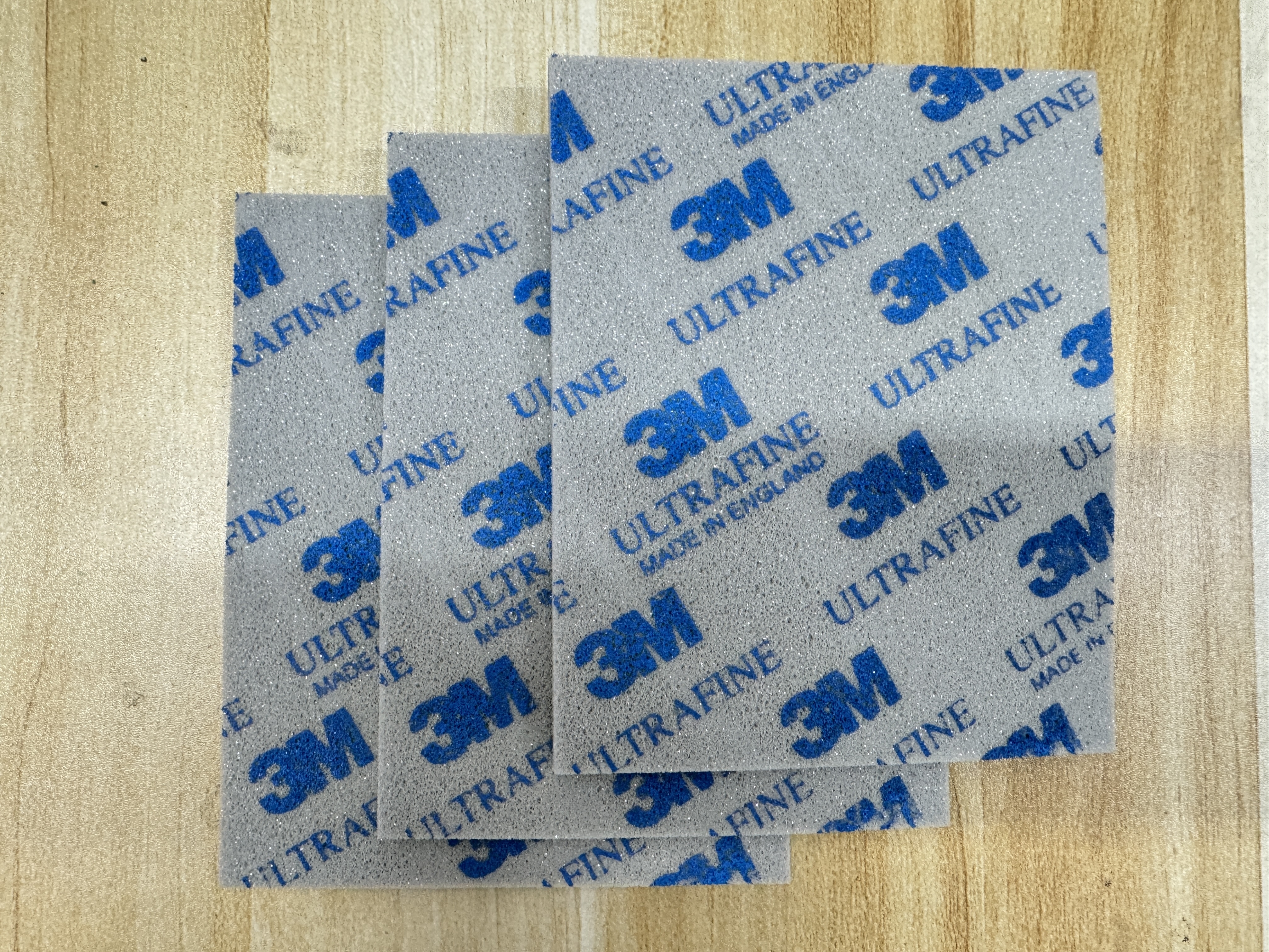 3M海綿砂紙藍Ultra fine 800-1000目 三件裝