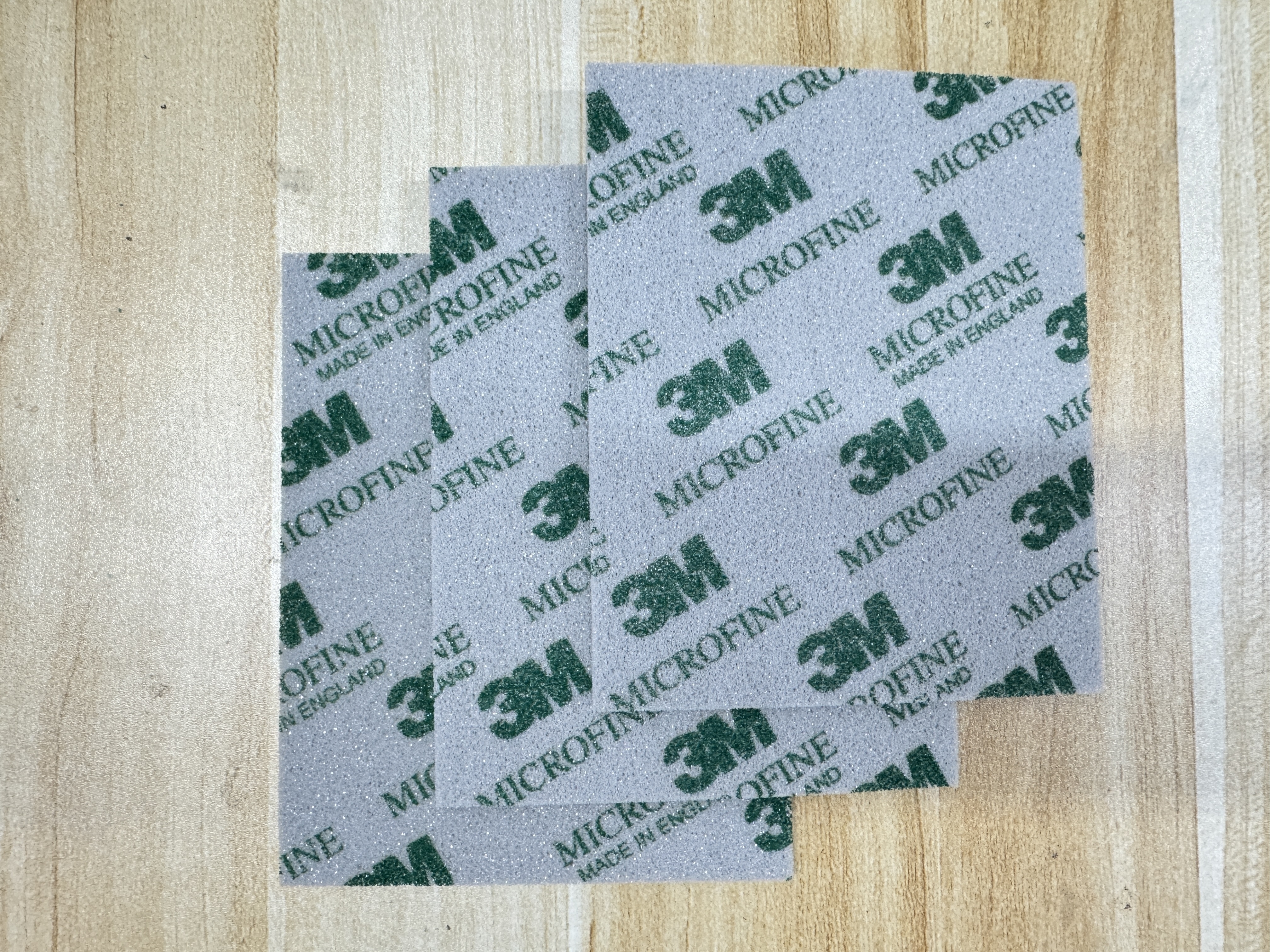 3M海綿砂紙綠色（幼目）三件裝