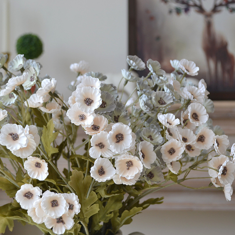 仿真絹布荷葉菊