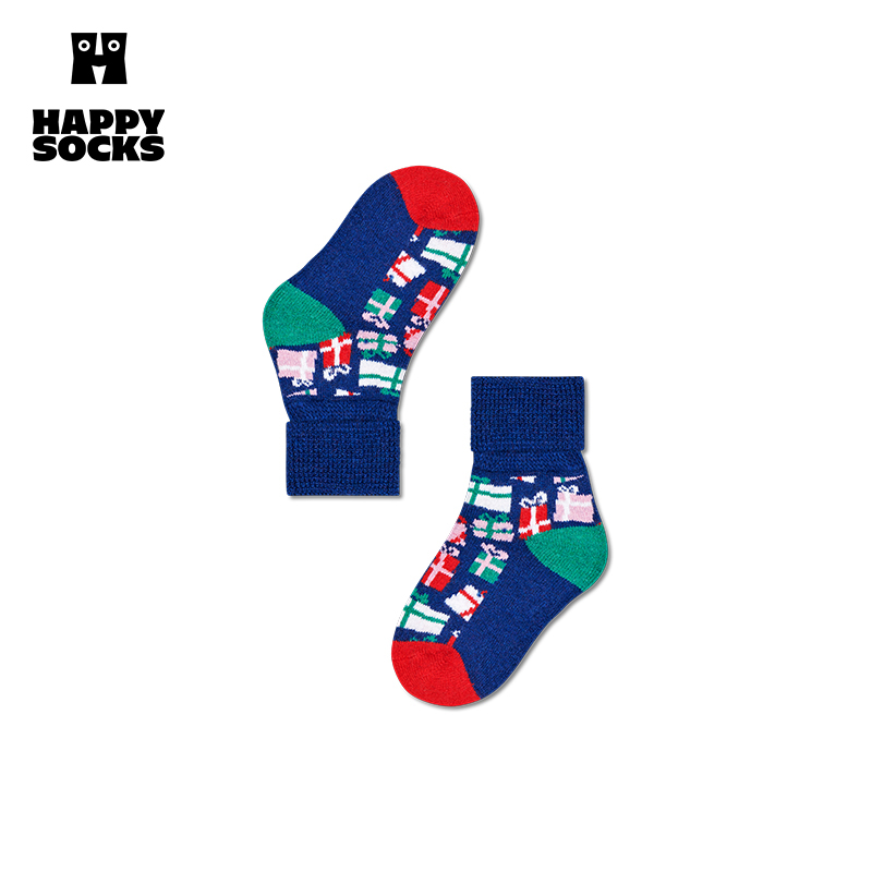 Happy Socks - 兒童羊毛襪豐富禮物(2-3歲)