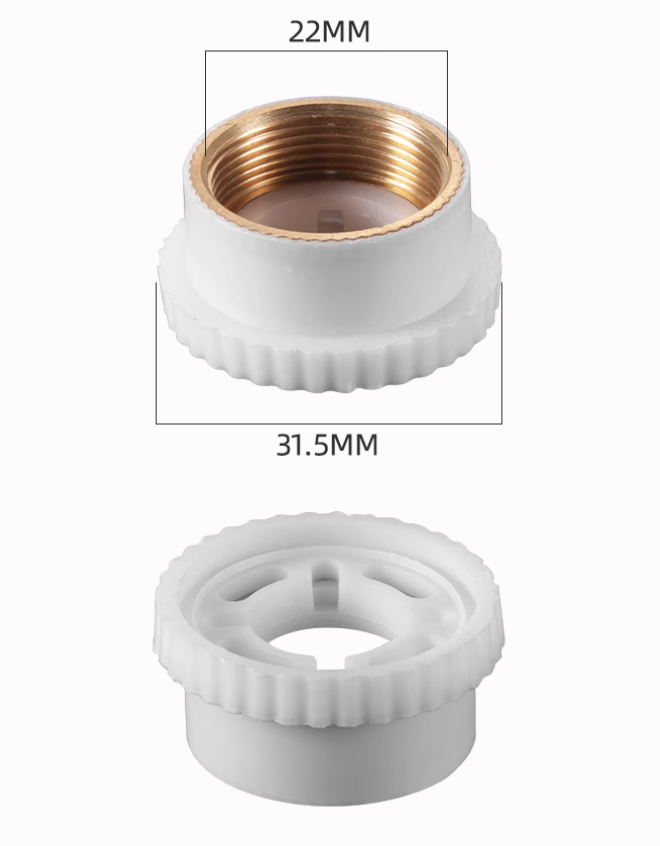 Kitchen Water filter adapter 22mm internal teeth