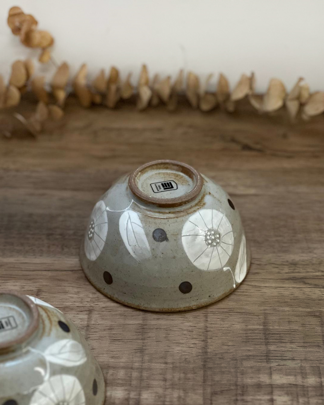 瀨戶燒 一輪花 飯碗｜KANESAN1893