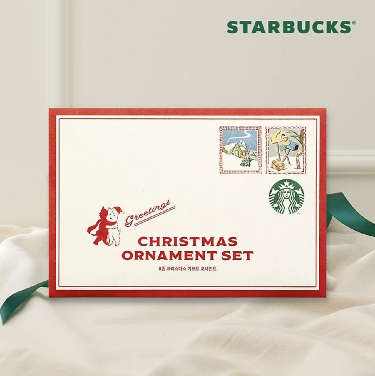 Starbucks Holiday Friends Ornament Tag Set